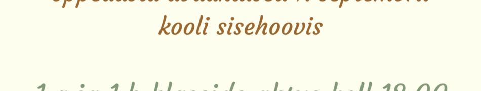 Ülenurme Gümnaasiumi 2021.-2022. õppeaasta avaaktused 1. septembril