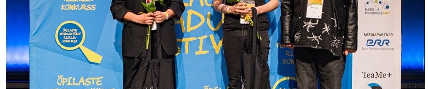 Eesti uuringute tippkeskuse eriauhinna saaja Chrismar Tõnissaar